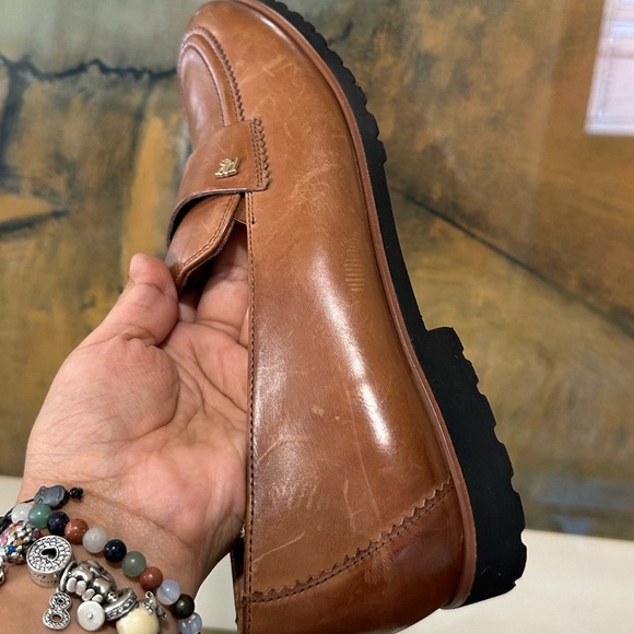 🌹PAUL GREEN🌹Wheaton Flat Cognac Leather Size: 7UK - Picture 13 of 16